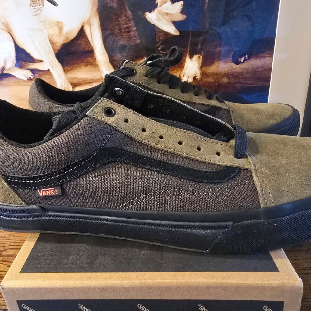 Men’s Vans BMX Old Skool Low Coal Brown Mens Shoes VN000D3MEMP RARE size 12 US - Picture 6 of 11